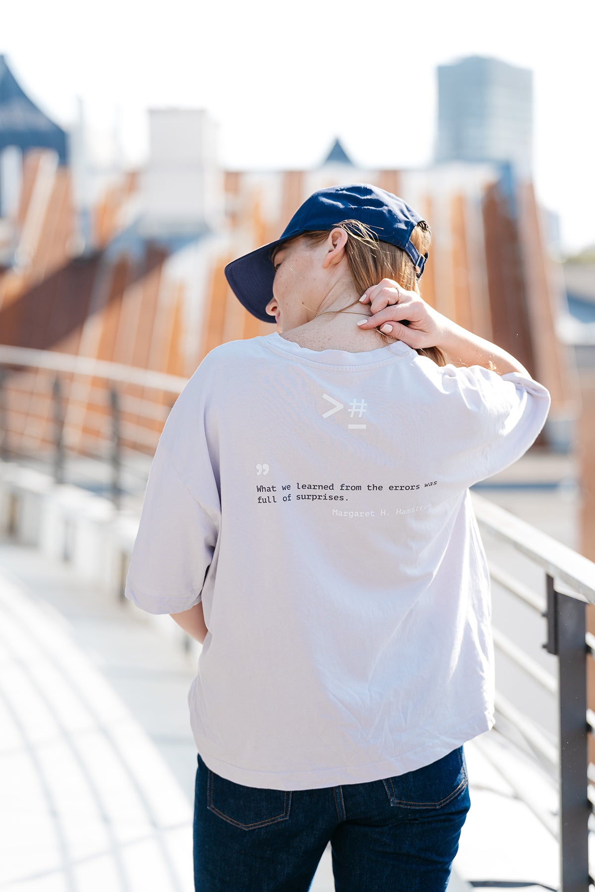 T-shirt “BOXY” lilac