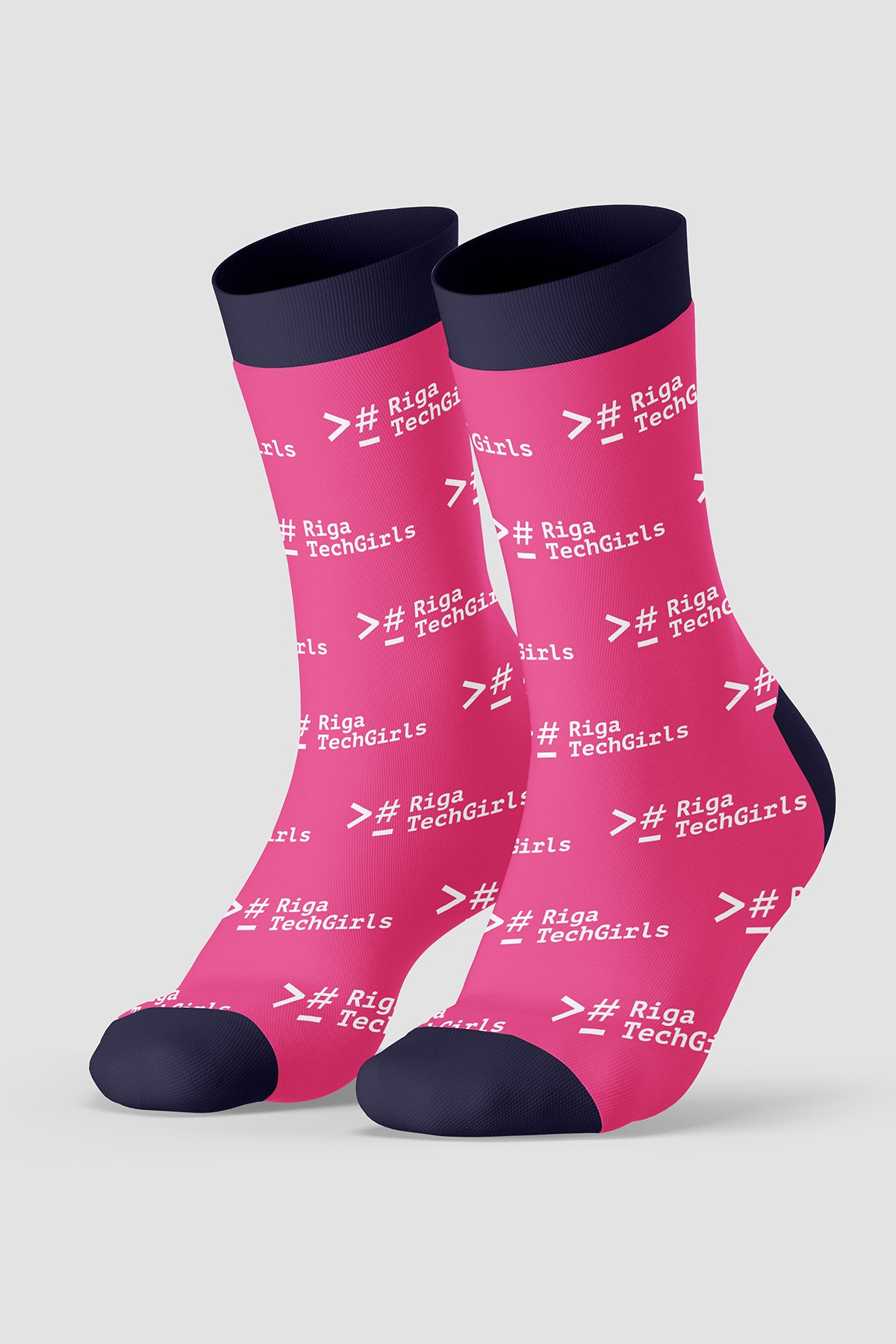 Bamboo viscose socks pink - pre-order