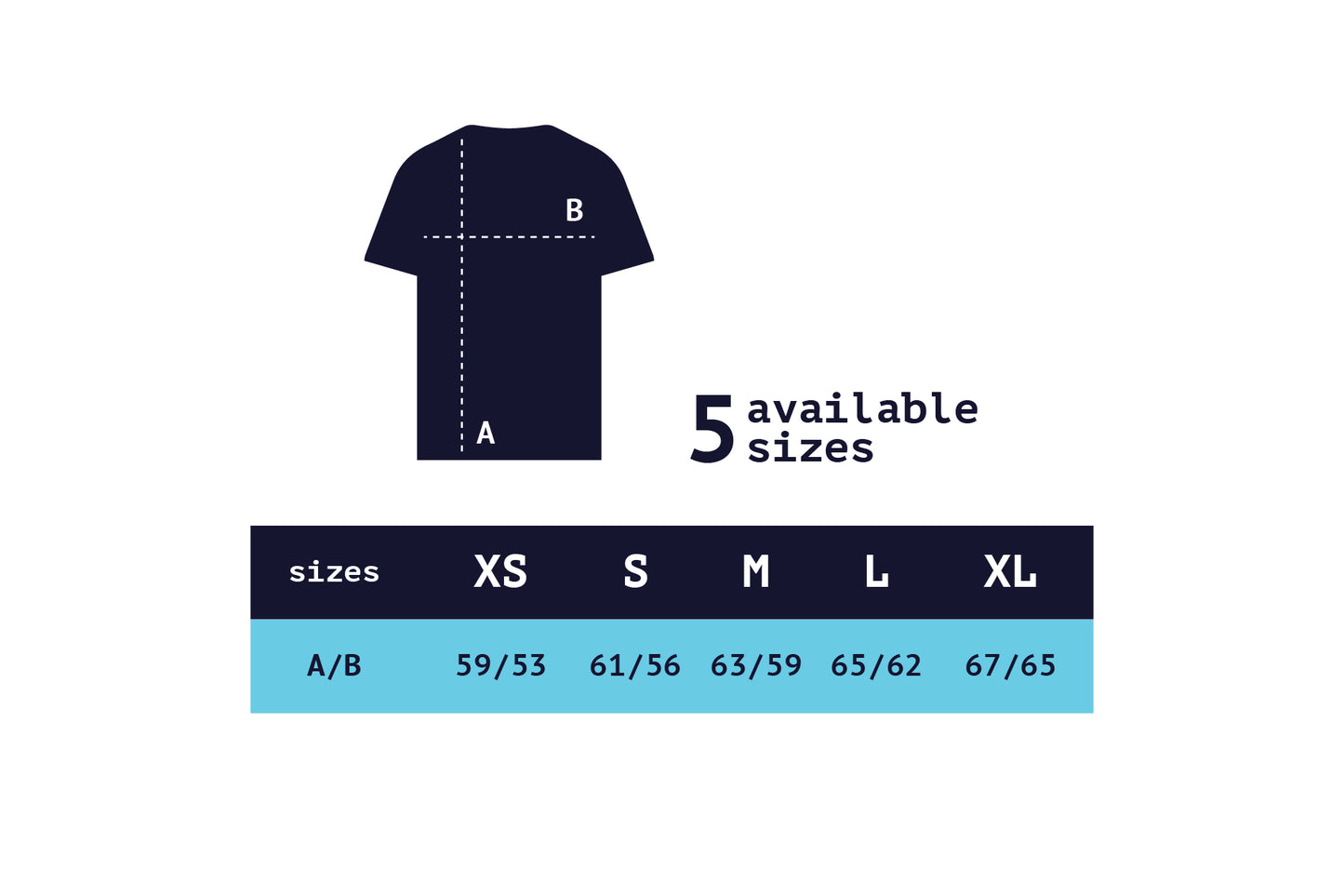 T-shirt “BOXY” navy